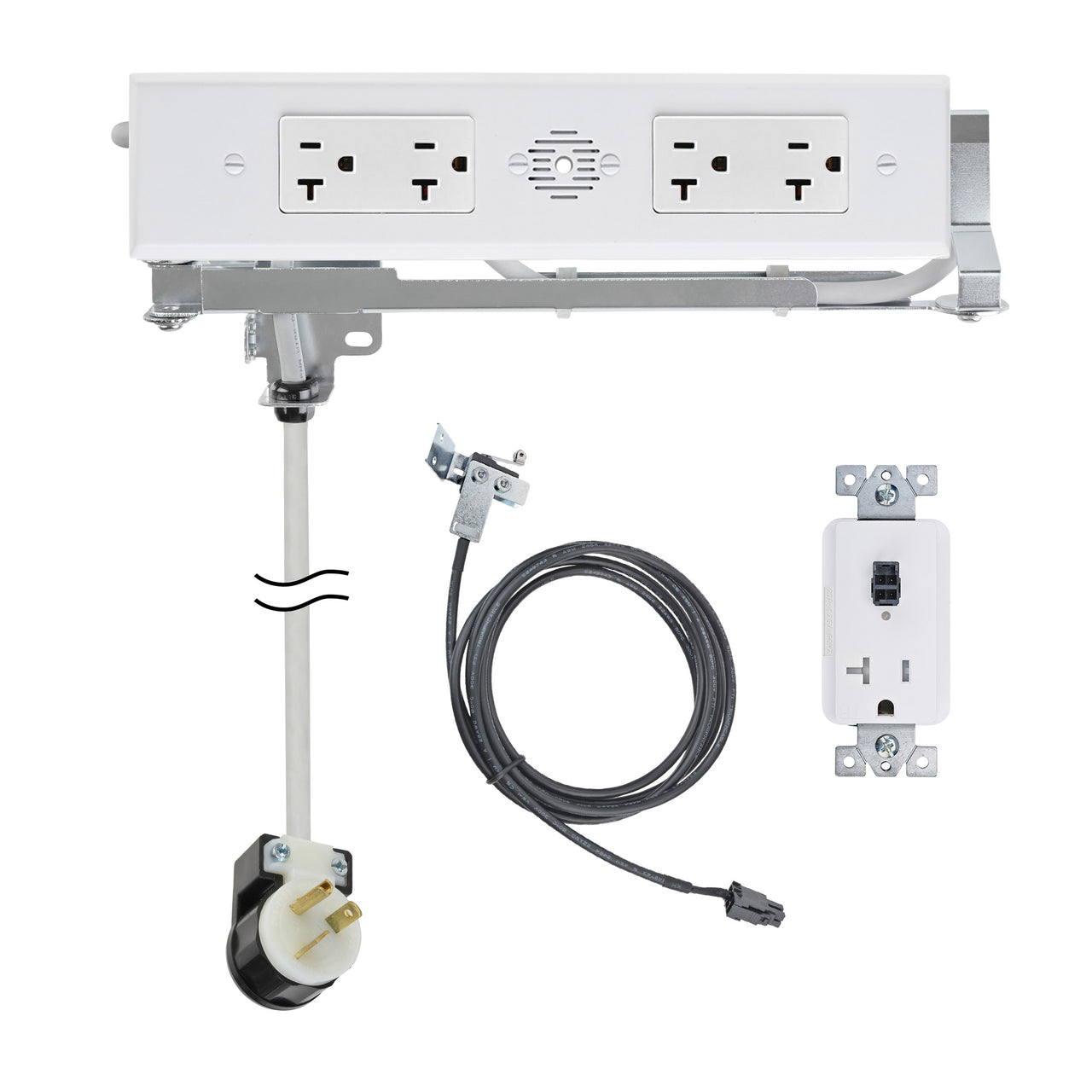 Appliance In-Drawer Outlet Kit with Blade Limit Switch
