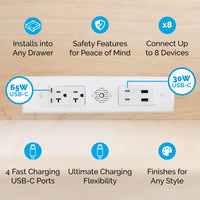 Thumbnail for 20 amp Blade Duo features chart