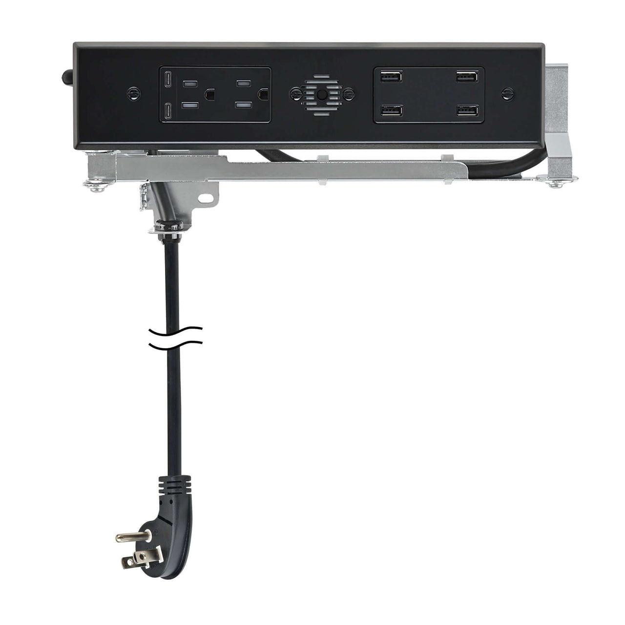 15 amp Blade Duo Outlet black variant