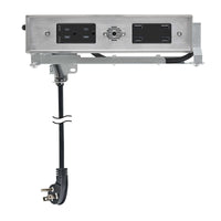 Thumbnail for 15 amp Blade Duo Outlet stainless steel variant