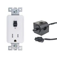 Thumbnail for 15 amp Safety Interlock Outlet with Corner Mount Limit Switch