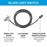 Thumbnail for Safety Interlock Outlet with Blade Limit Switch