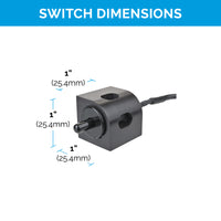 Thumbnail for 20 amp Safety Interlock Outlet with Corner Mount Limit Switch