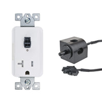 Thumbnail for Safety Interlock Outlet with Corner Mount Switch
