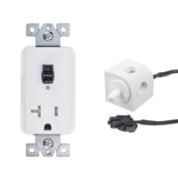 Thumbnail for Safety Interlock Outlet with Corner Mount Switch