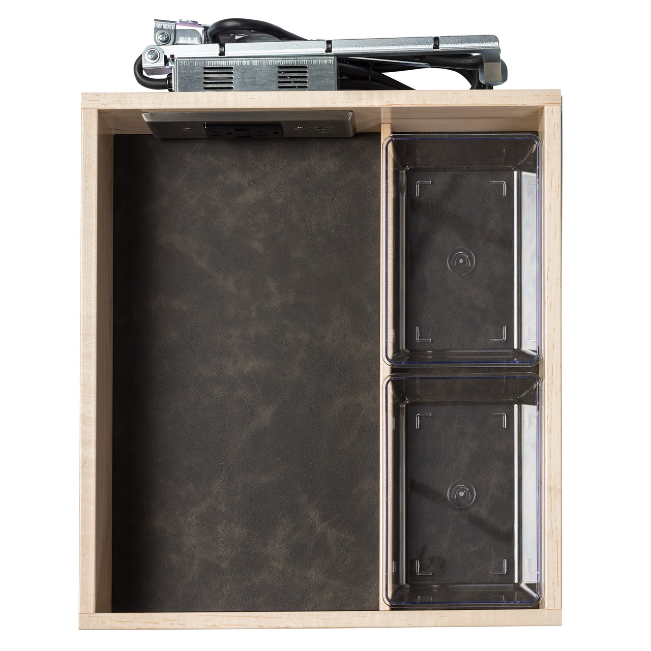 Preconfigured Vanity Drawer for Frameless Cabinets