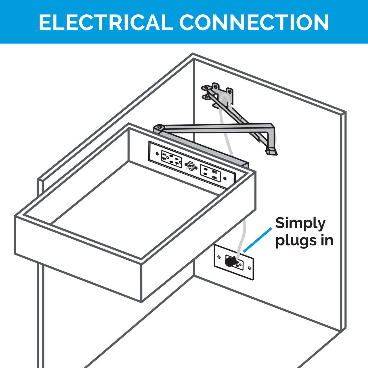 20 amp Blade Duo In drawer Outlet electrical connection diagram