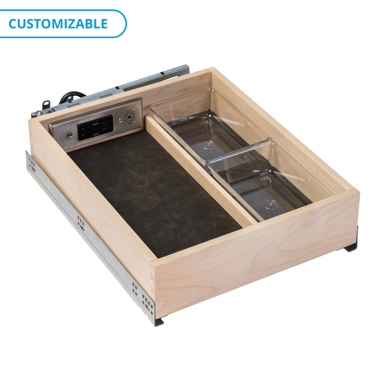 Preconfigured Vanity Drawer for Framed Cabinets