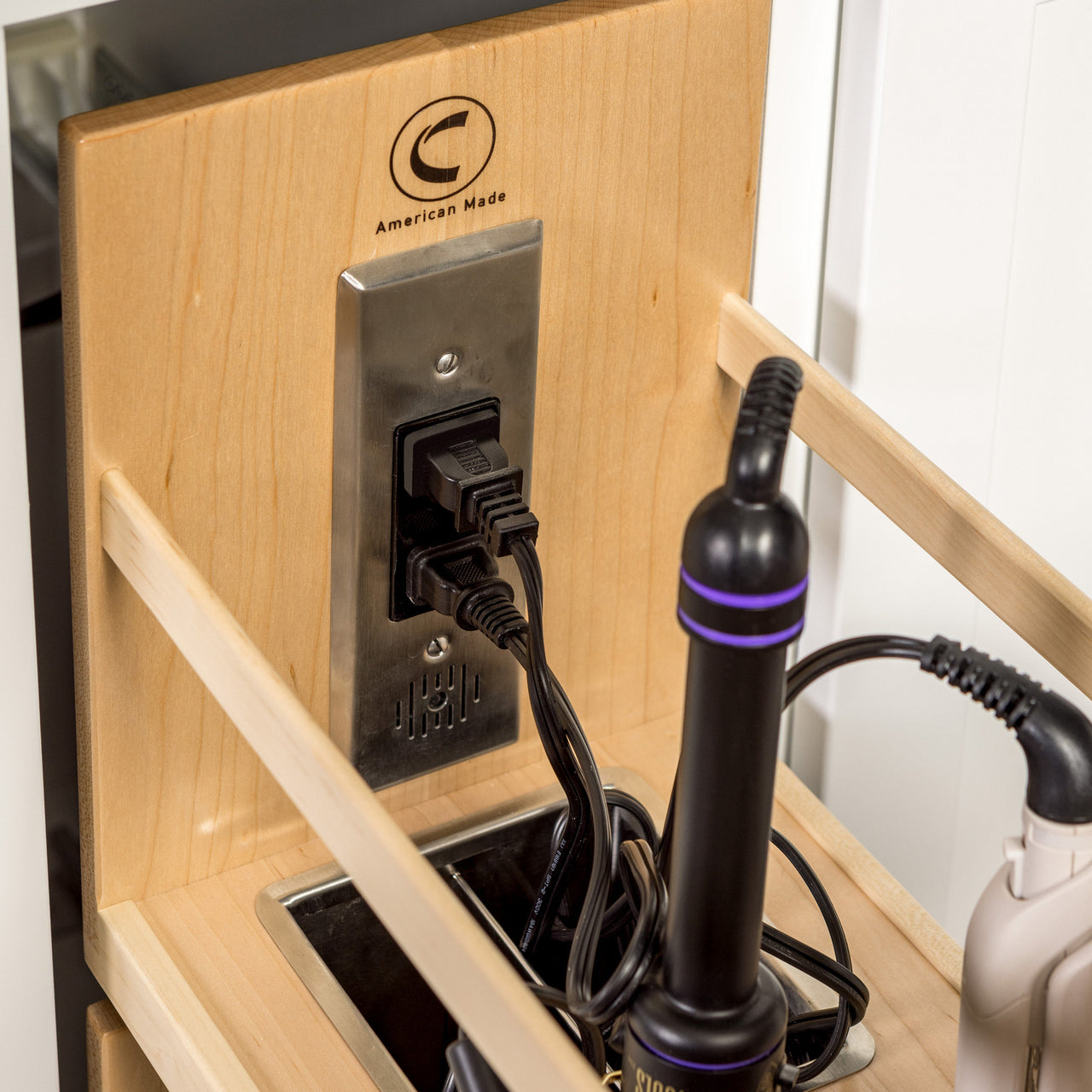 bathroom vanity drawer outlet - Century Vanity Organizer featuring Docking Drawer Blade outlet