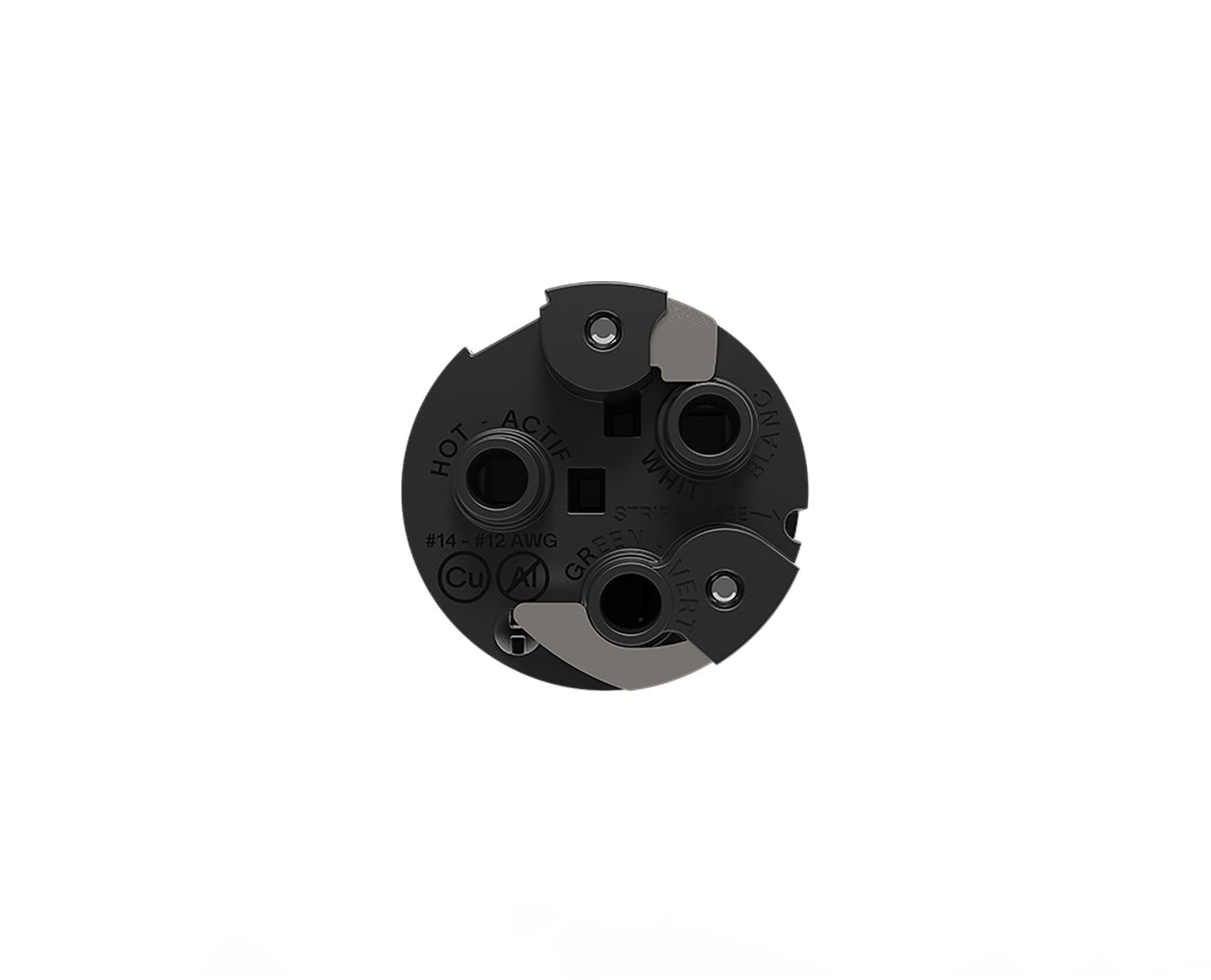 Prado Unifit Single Hardwired Outlet with Trim Ring