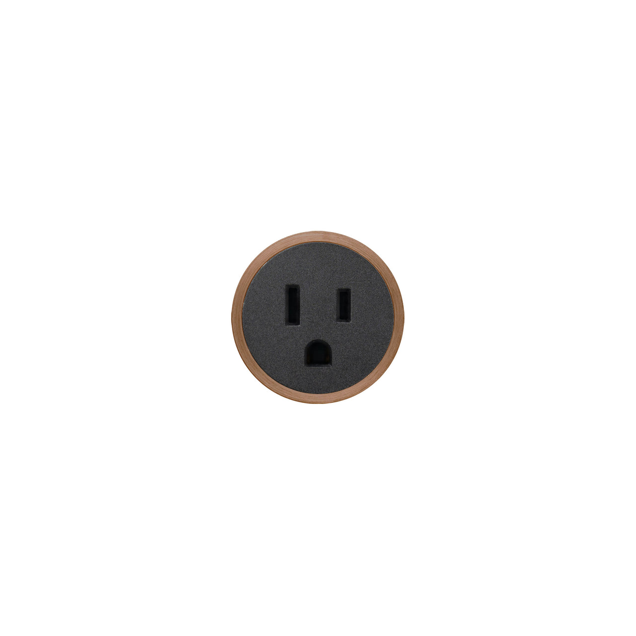 Prado Unifit Single Hardwired Outlet with Trim Ring