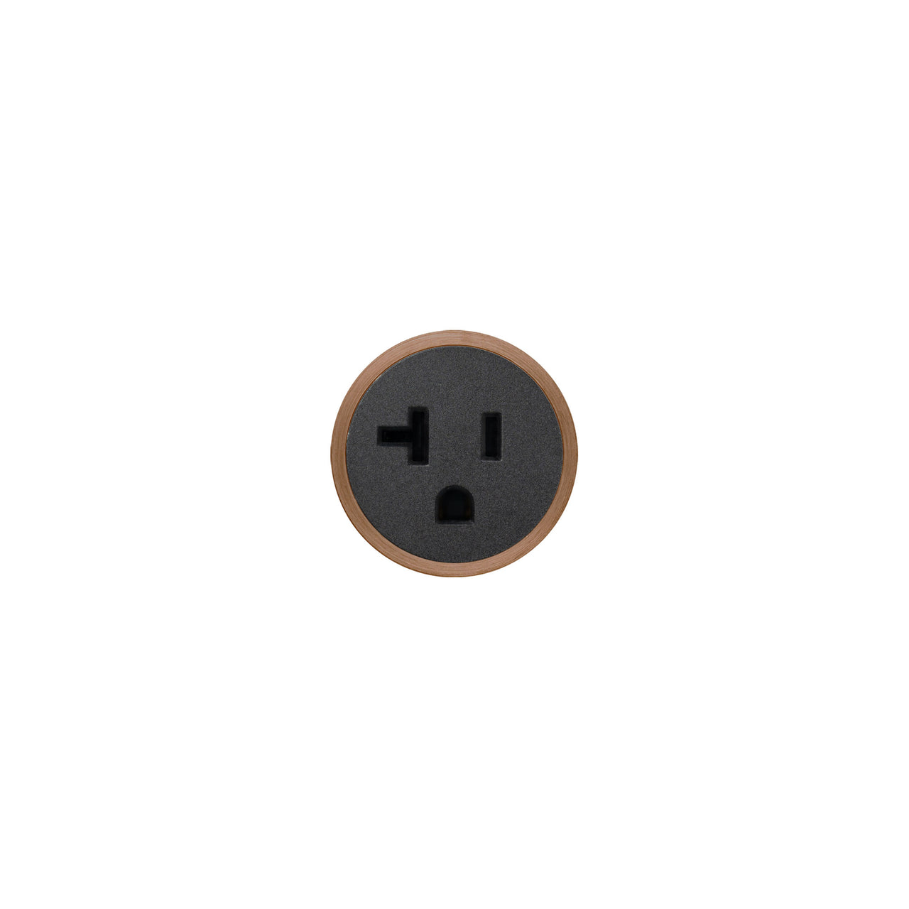 Prado Unifit Single Hardwired Outlet with Trim Ring
