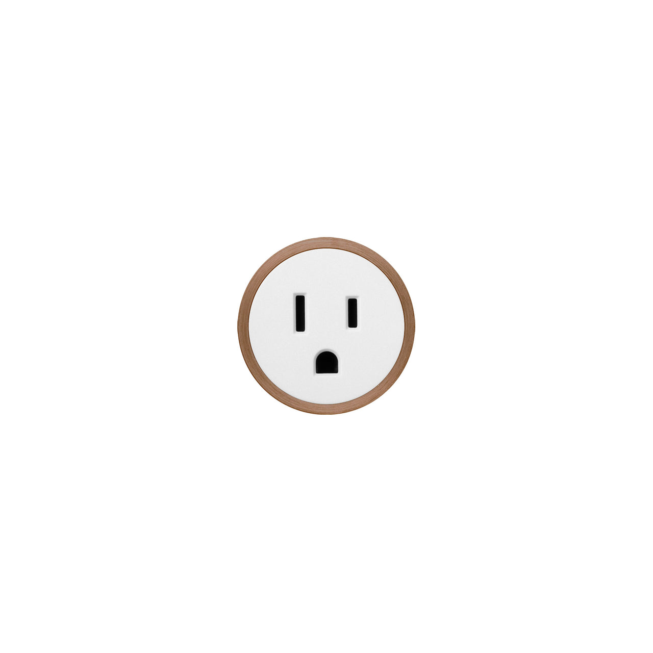 Prado Unifit Single Hardwired Outlet with Trim Ring