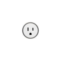 Thumbnail for Prado Unifit Single Hardwired Outlet with Trim Ring