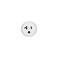 Thumbnail for Prado Unifit Single Hardwired Outlet with Trim Ring