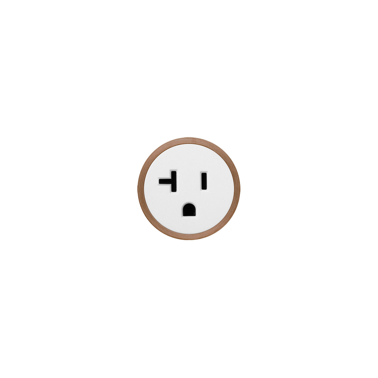 Prado Unifit Single Hardwired Outlet with Trim Ring