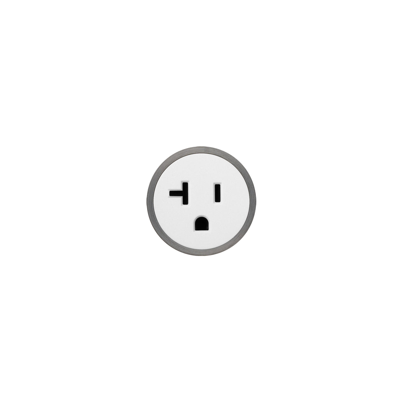 Prado Unifit Single Hardwired Outlet with Trim Ring