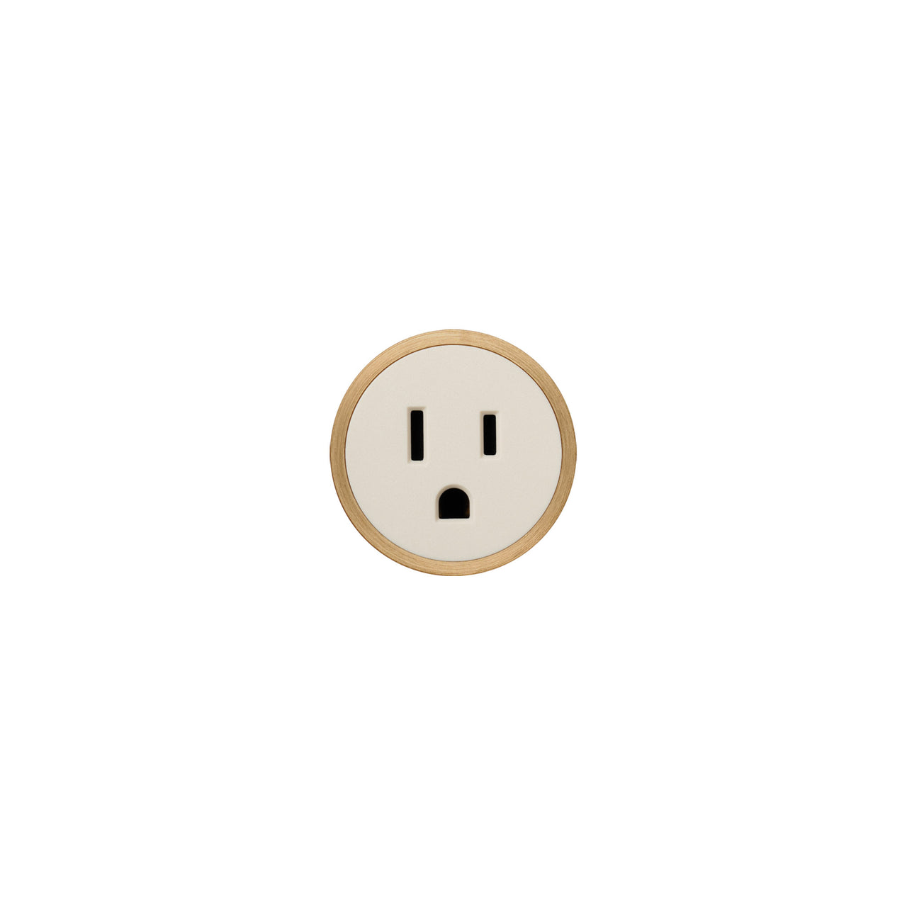 Prado Unifit Single Hardwired Outlet with Trim Ring