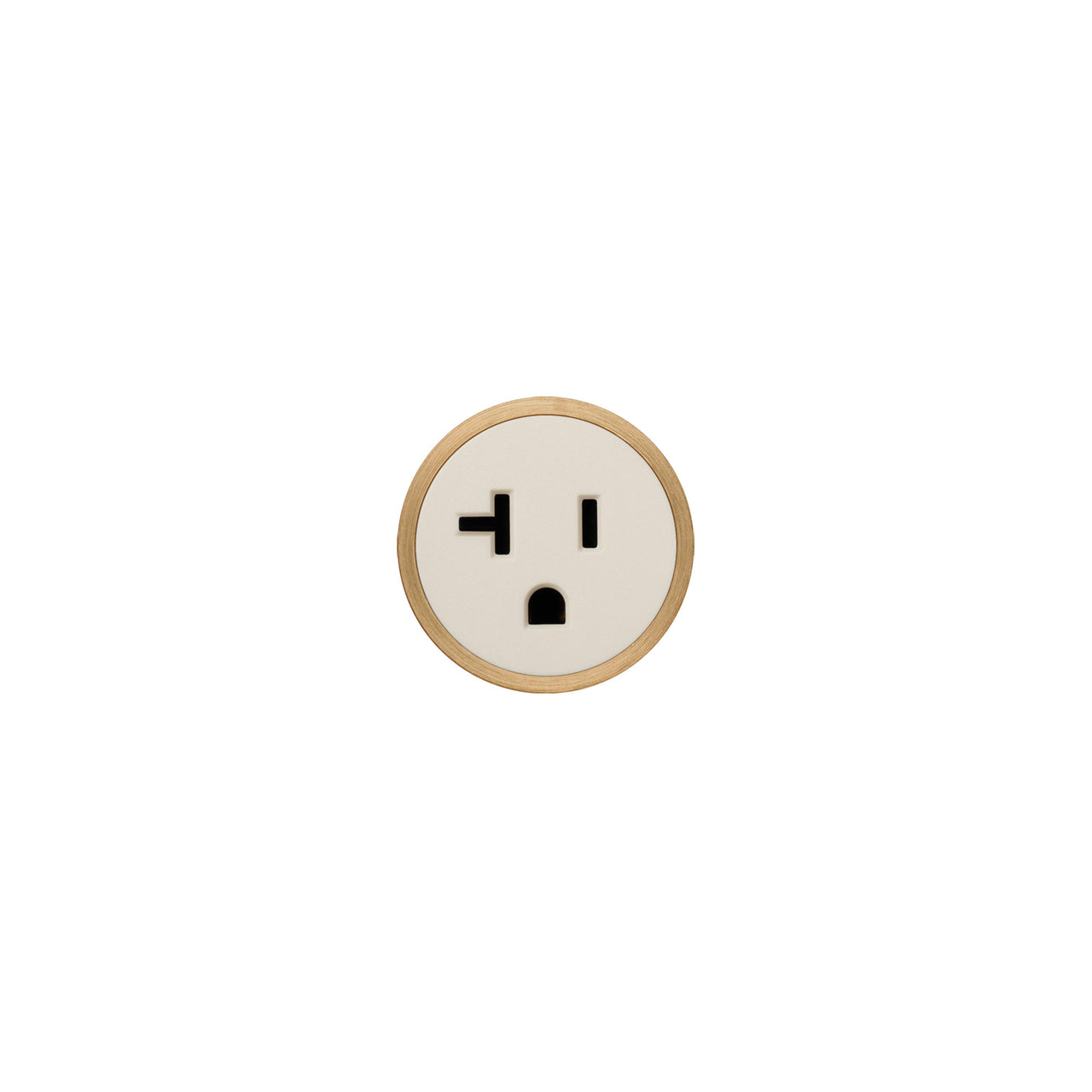 Prado Unifit Single Hardwired Outlet with Trim Ring