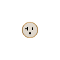 Thumbnail for Prado Unifit Single Hardwired Outlet with Trim Ring
