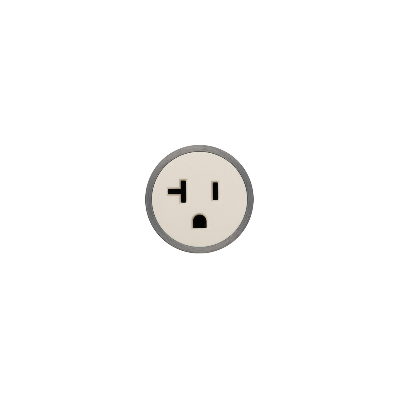 Prado Unifit Single Hardwired Outlet with Trim Ring