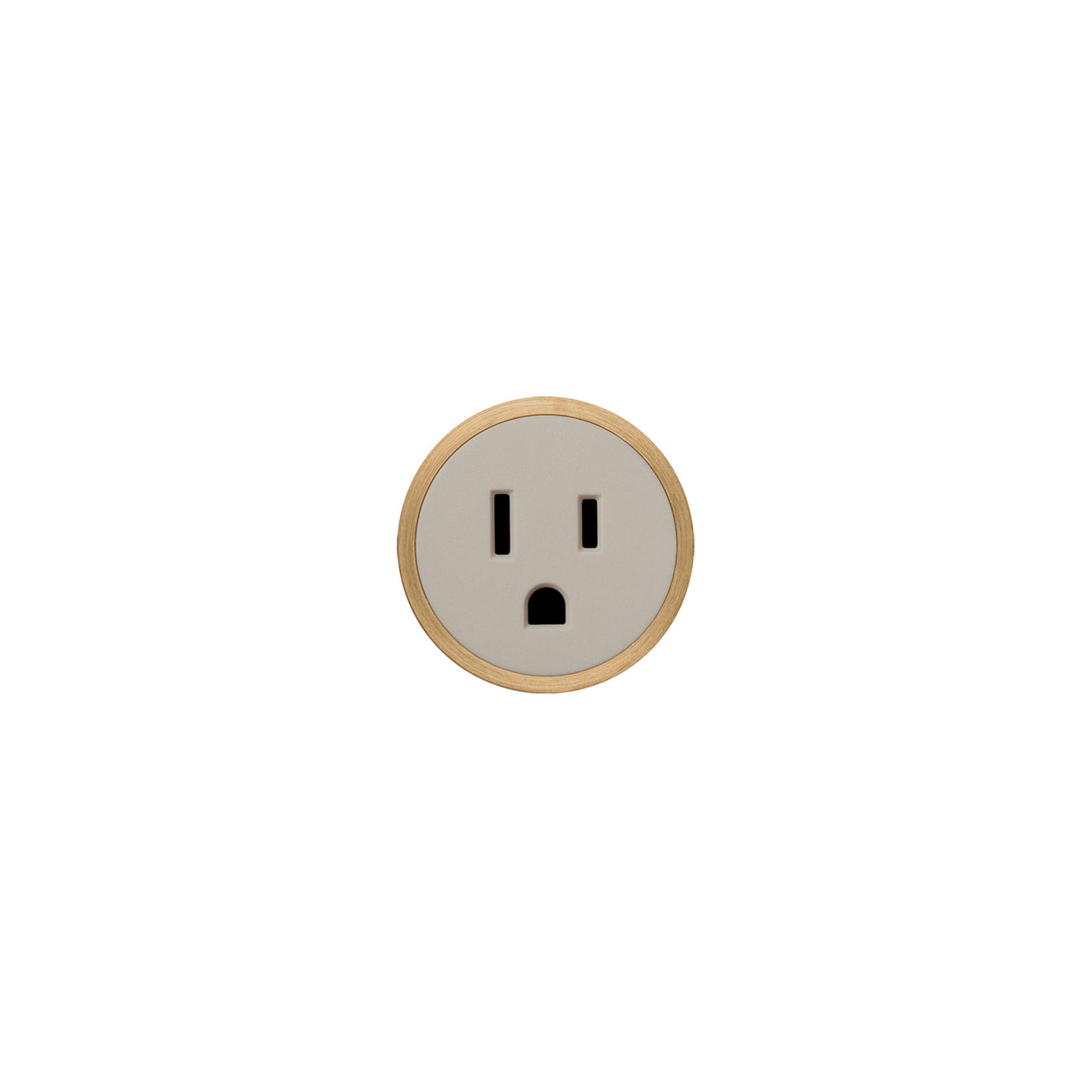 Prado Unifit Single Hardwired Outlet with Trim Ring