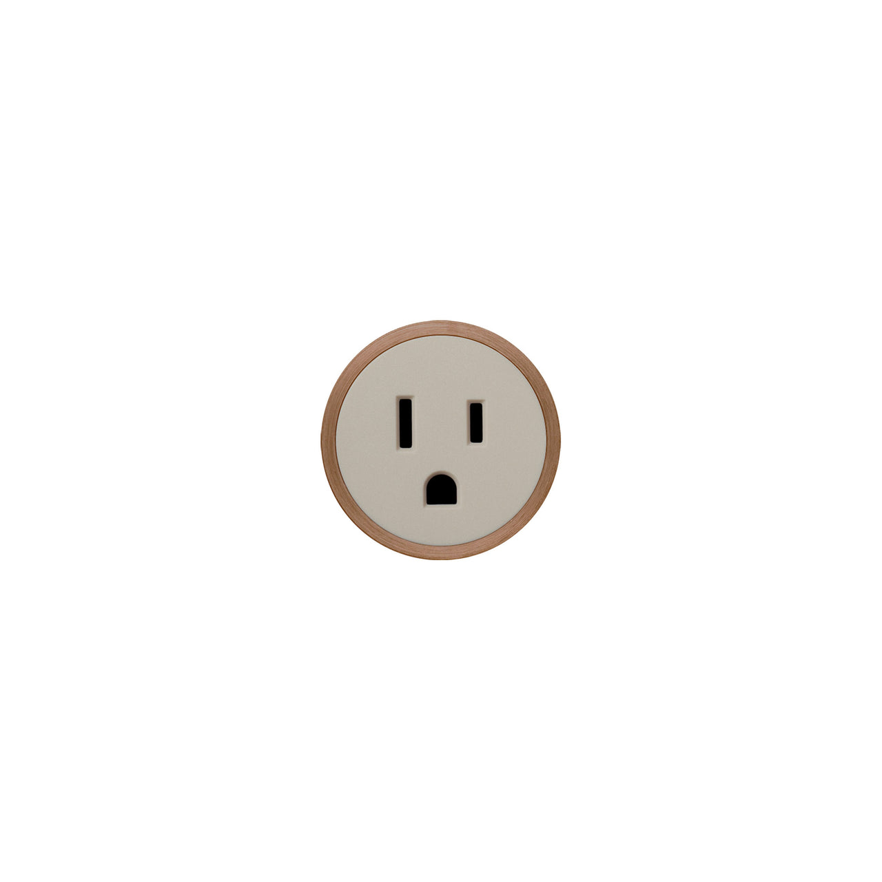 Prado Unifit Single Hardwired Outlet with Trim Ring