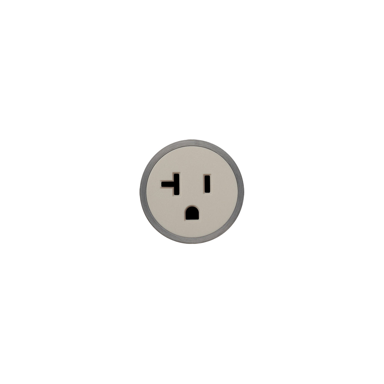 Prado Unifit Single Hardwired Outlet with Trim Ring