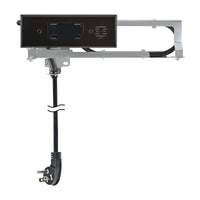 Thumbnail for 15 amp Blade Outlet with only USB ports black color variant.