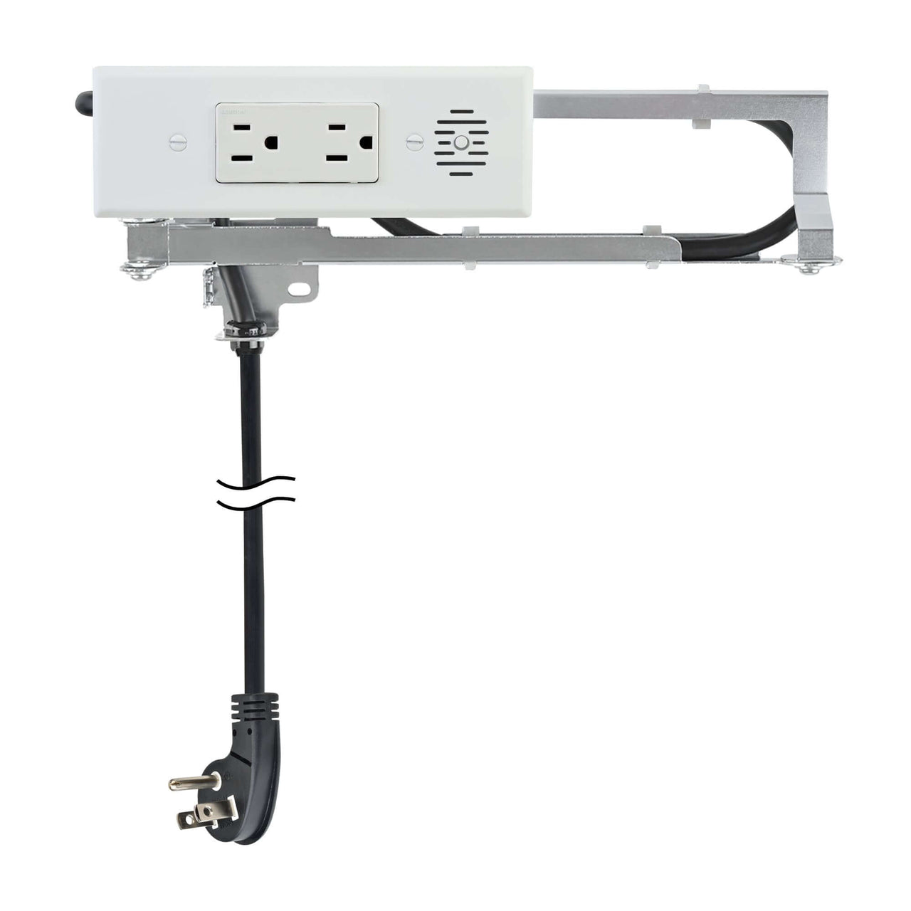 15 amp Blade Outlet AC only white color variant.