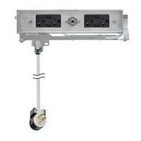 Thumbnail for 20 amp Blade Duo Outlet stainless steel variant
