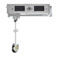 Thumbnail for 20 amp Blade Duo Outlet stainless steel variant
