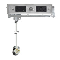 Thumbnail for 20 amp Blade Duo Outlet stainless steel variant