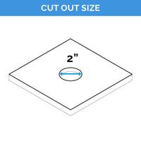 Thumbnail for Image showing 2-inch internal cut measurement