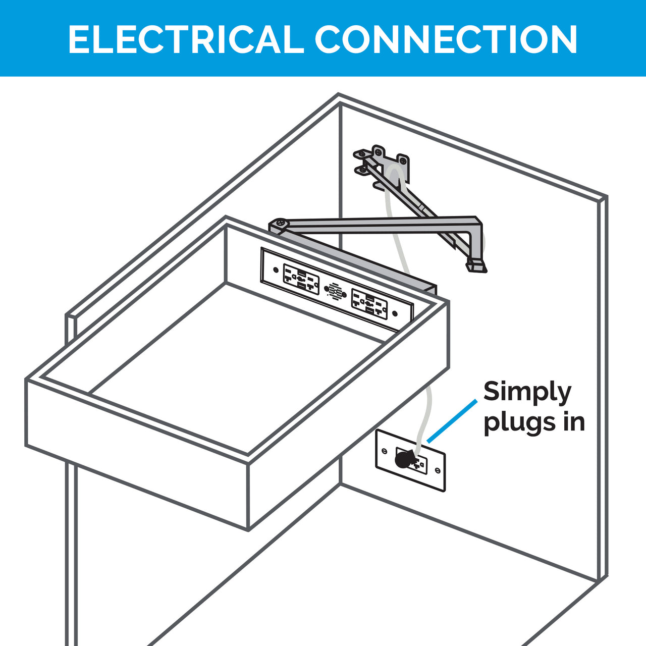 20 amp Blade Duo In drawer Outlet electrical connection diagram