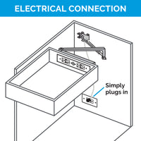 Thumbnail for 20 amp Blade Duo In drawer Outlet electrical connection diagram