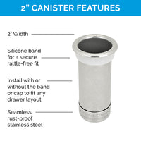 Thumbnail for Docking Drawer Capped Canisters