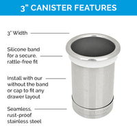 Thumbnail for Docking Drawer Capped Canisters
