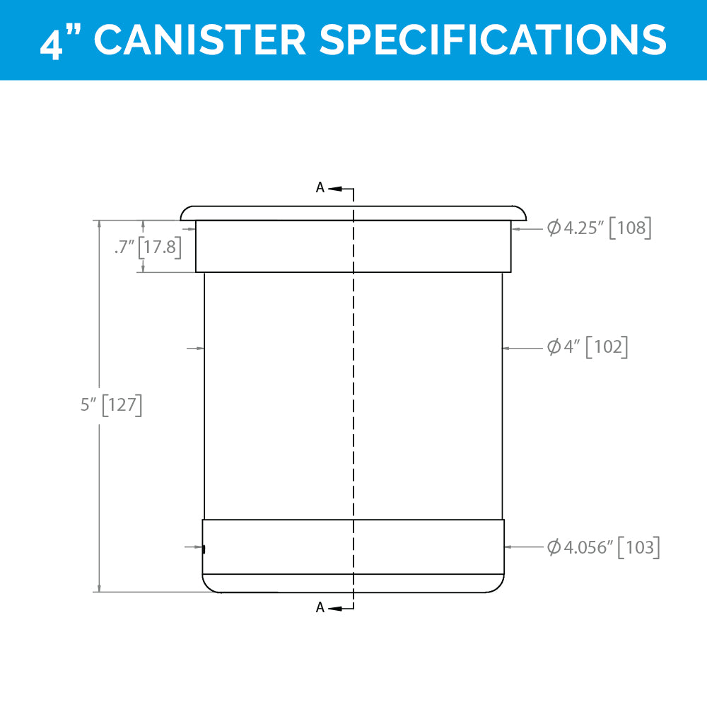 Docking Drawer Capped Canisters