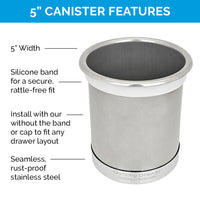 Thumbnail for Docking Drawer Capped Canisters