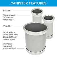 Thumbnail for Docking Drawer Capped Canisters