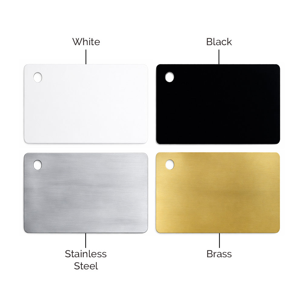 Blade Series Cover Plate Finish Samples