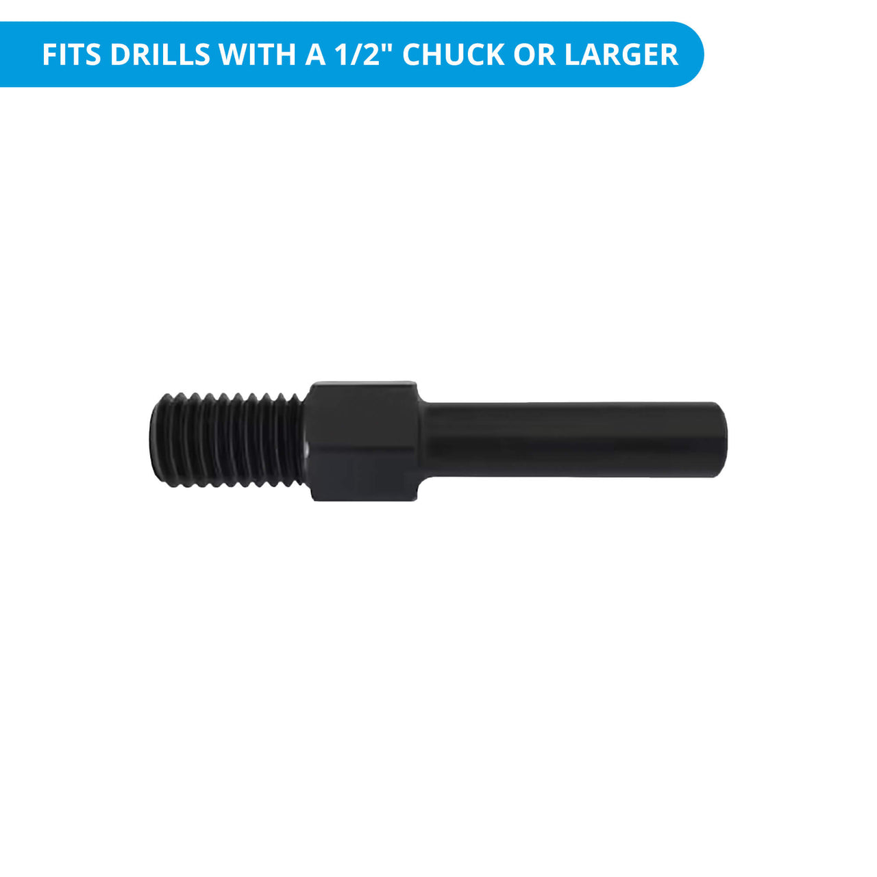 Docking Drawer 5/8"-11 Male to 1/2" Shank Arbor