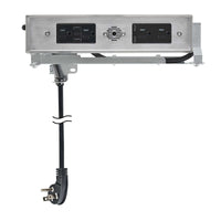 Thumbnail for 15 amp Blade Duo Outlet stainless steel variant