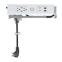 Thumbnail for 15 amp Blade Duo Outlet white variant