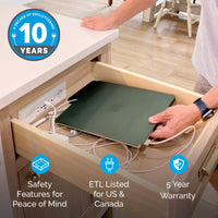 Thumbnail for 15 amp Blade In Drawer Outlet