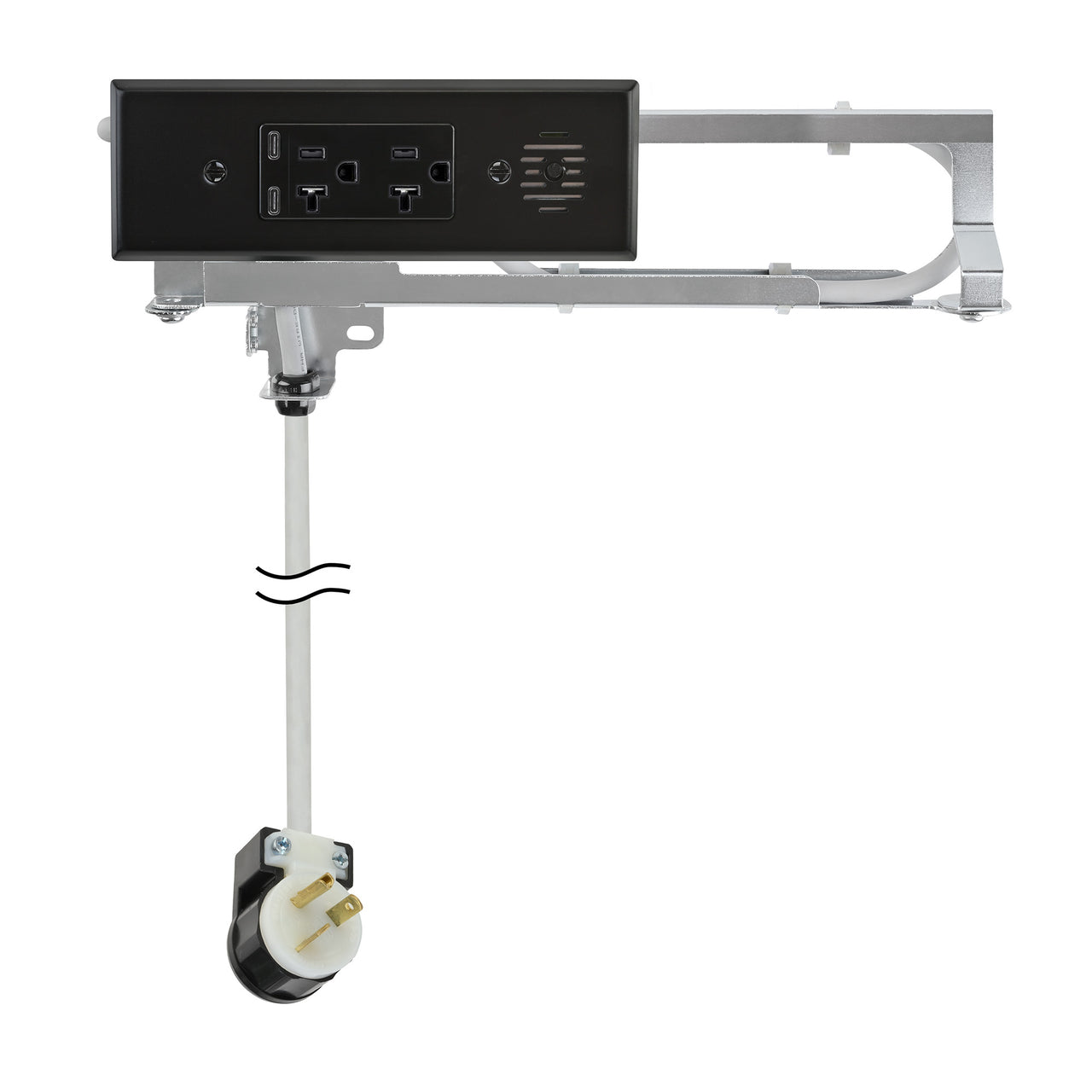 20 amp Blade Outlet black variant