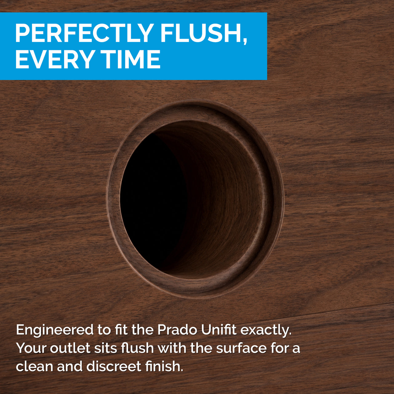 Docking Drawer Counterbore Bit for Prado Unifit Outlets