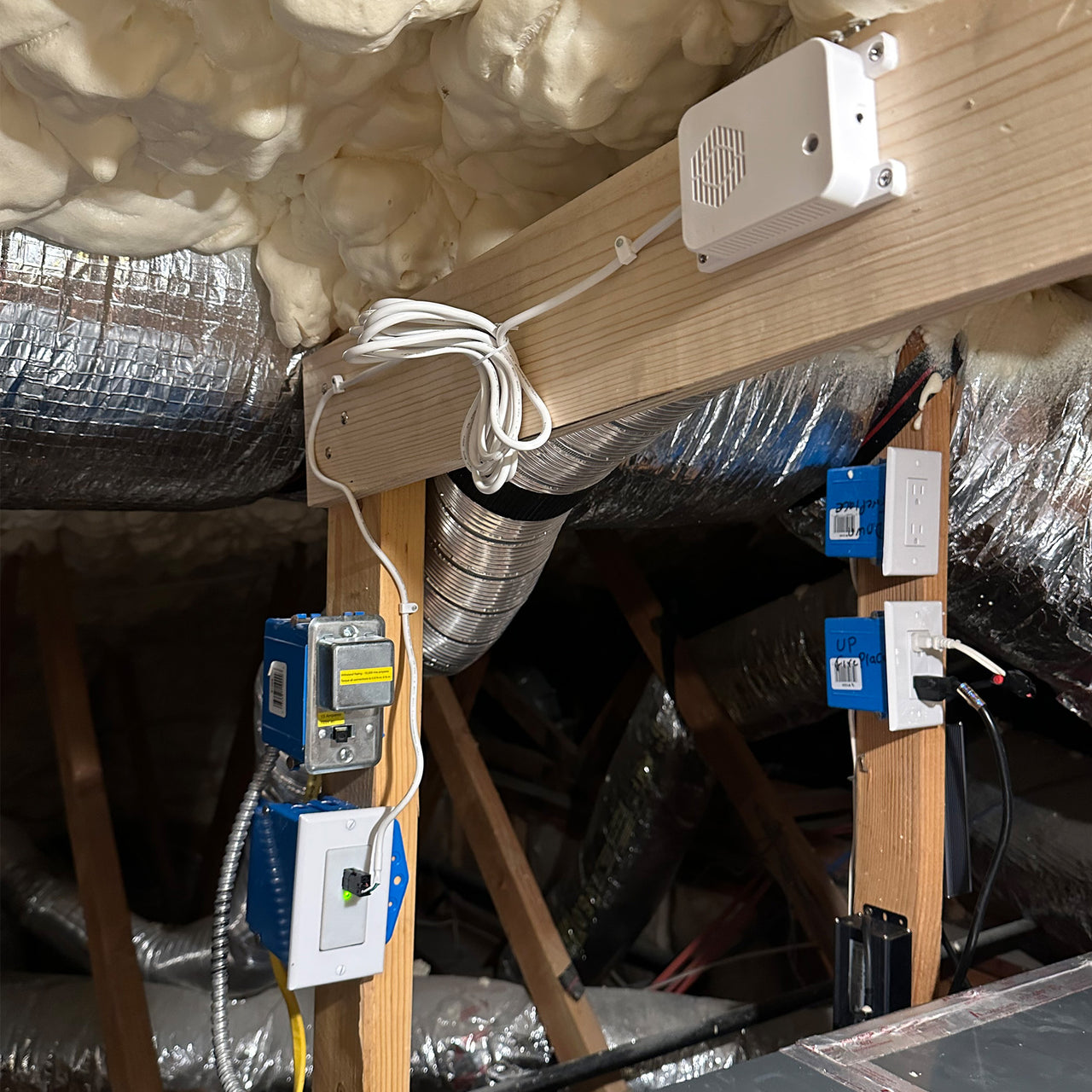 Fire Guard Disconnect with Smoke and Heat Sensor