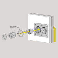 Thumbnail for Prado Unifit Series - Mud Plate for Drywall